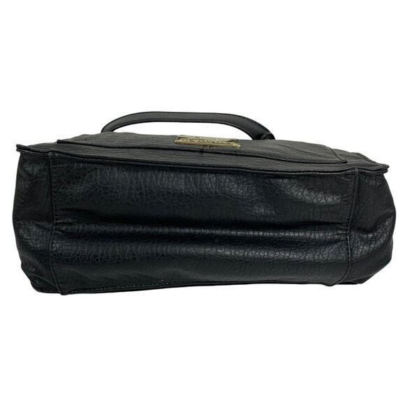 JUICY COUTURE Black Vegan Leather Medium Crossbody Shoulder Bag + Heart Charm - Picture 7 of 7